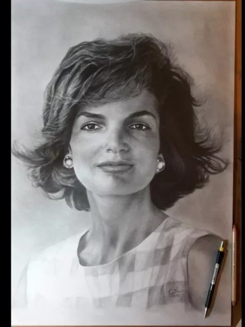 Jackie Kennedy,Jacqueline Kennedy,JFK,First Lady,Kennedy,USA,Gemälde,Camelot