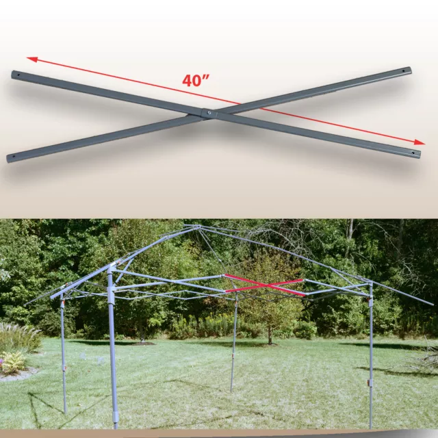 Coleman 13 x 13 Straight Leg Instant Canopy/Gazebo Tent MIDDLE TRUSS Bar Parts