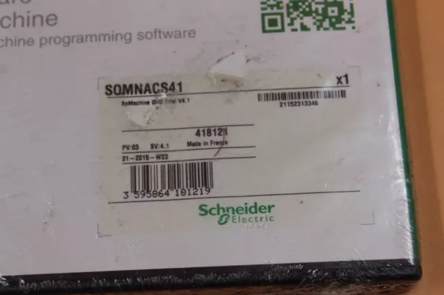 SCHNEIDER SOMNACS41 SoMachine DVD Trial V4.1