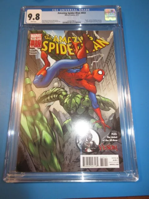 Amazing Spider-man #654 1st Flash Venom Key CGC 9.8 NM/M Gorgeous Gem Wow