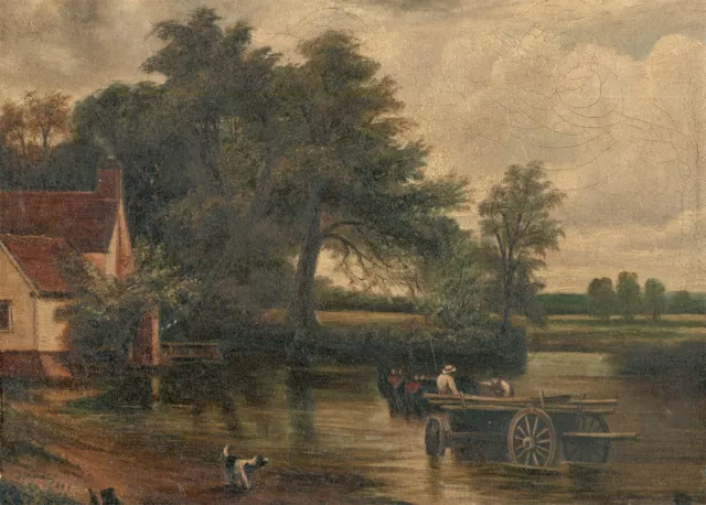 After John Constable - Late 19th Century Oil, The Hay Wain