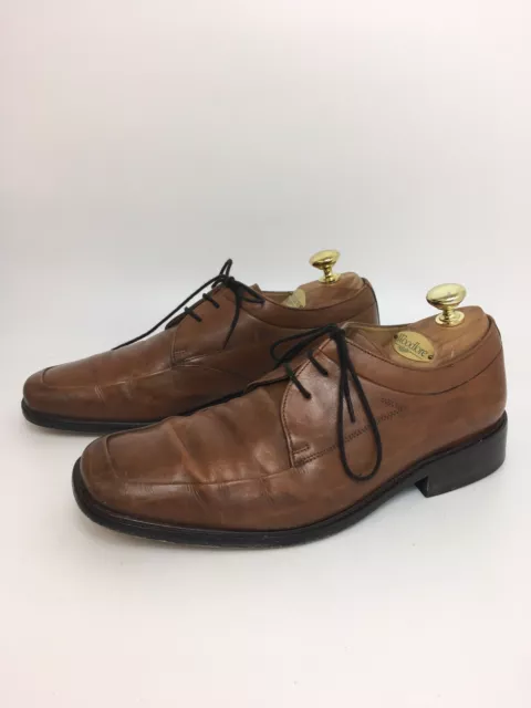 MENS MARKS Spencer Brown Leather Lace Up Smart Formal Work Shoes