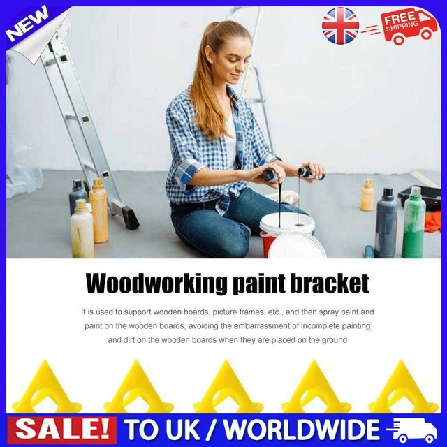C# Juego de Soportes Pirámides Triángulo de Carpintería Almohadillas de Pintura Pies Pintor Madera Trabajo También