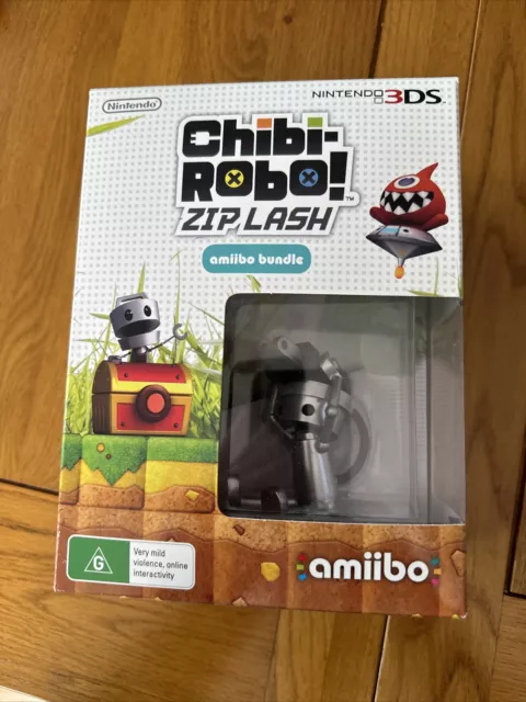 Chibi Robo Zip Lash Amiibo Bundle Nintendo 3DS Game - New