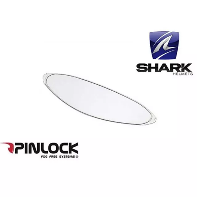 Original Pinlock Visier 002 Shark Klar S600 /650/700/800/900 OpenLine RSI Ridill