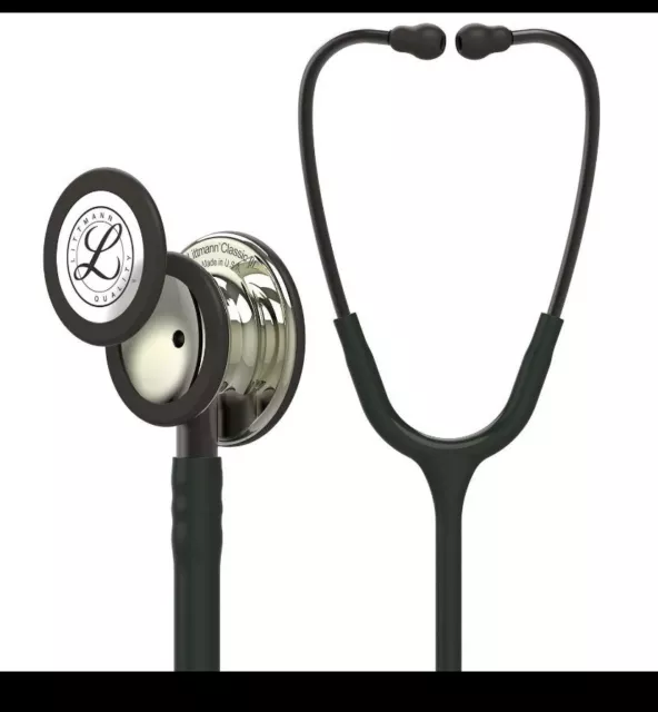 Littmann Classic III Monitoring Stethoscope: Champagne & Black 5861