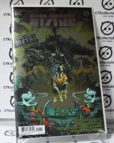 Dark Knights Rising #1 The Wild Hunt Foil Cover  Dc Batman Comic Book 2018