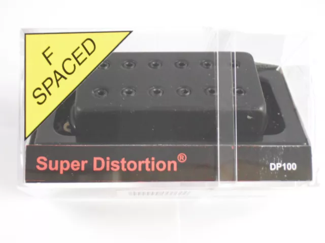 DiMarzio F-spaced Super Distortion Bridge W/Black Cover DP 100