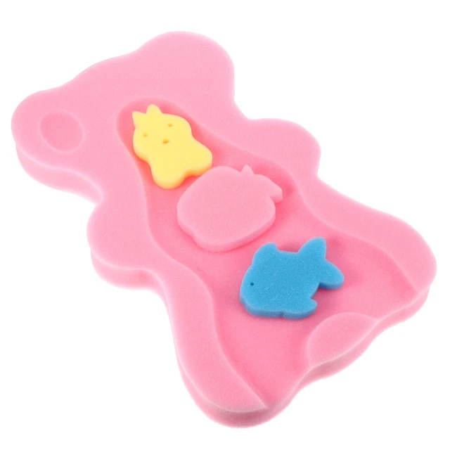 Baby Bath Mat Sponge Cushion Infant Comfy Skin Friendly Bathtub Newborn