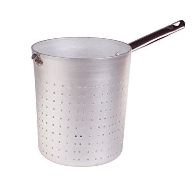 Colapasta a Tre Piedi con 2 Maniglie 20 cm Pentole Agnelli ALMA11520 Alluminio Professionale 3 mm 