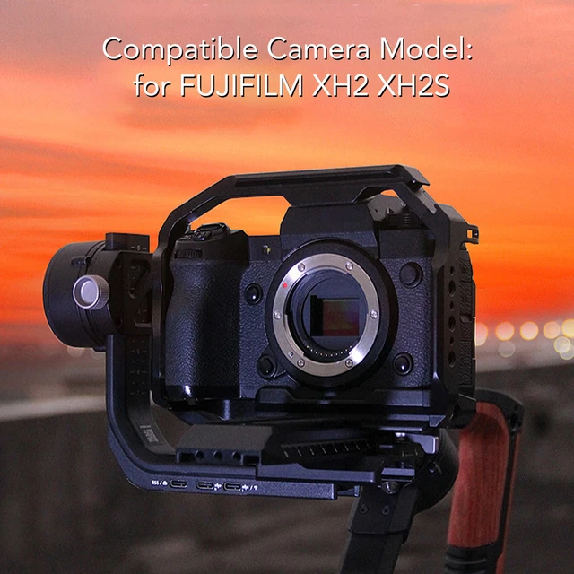 FULL CAMERA CAGE Aluminum Alloy Protective Video Making Camera Rig With ...