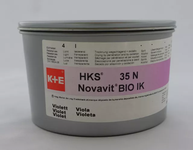 Offset-Druckfarbe Novavit HKS 35 N Bio IK