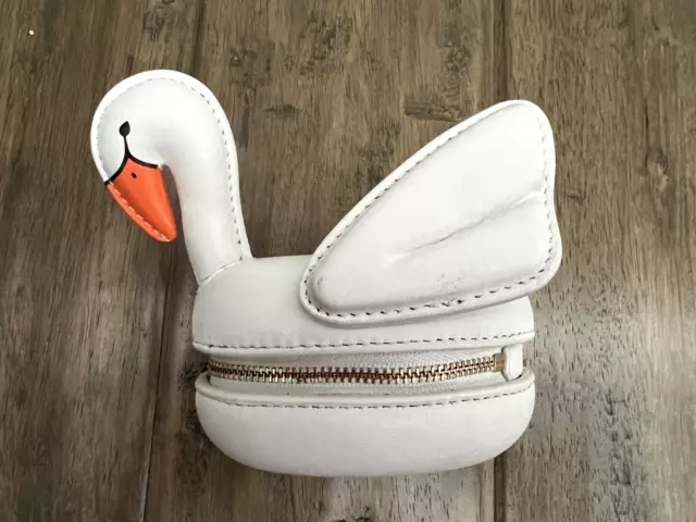 Kate Spade Novelty 3D Pool Float Purse Swan Clutch Bag