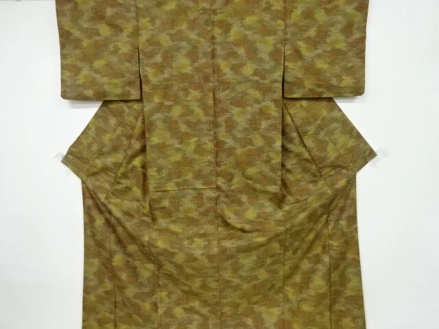 6757719: Japanese Kimono / Vintage Omeshi Kimono / Nishijin-Ori / Woven Abstract