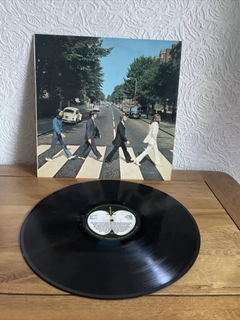 The  Beatles Abbey Road 1969 Pcs 7088 Misaligned Apple  Uk 1St Press