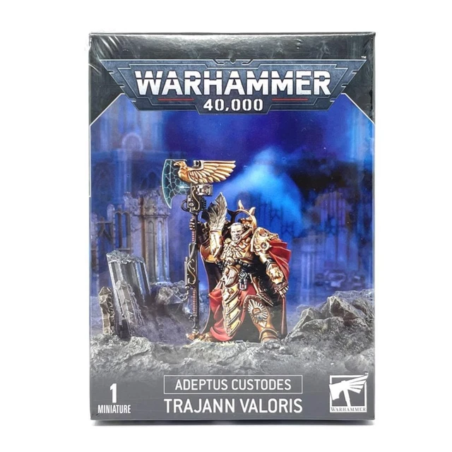 Warhammer 40k - Capitaine Général Trajann Valoris - Figurine Adeptus Custodes - Jeu De Figurines - Collection Warhammer 40,000