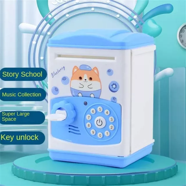 Password Lock Electronic Bank Safe Box Children Money Boxes  Creative Toy