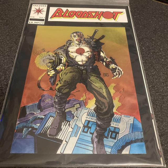Bloodshot #1 (1993) Valiant Comics Barry Winsor Smith Chromium 1St Print
