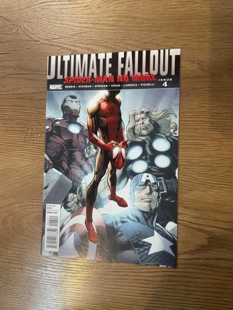 Ultimate Fallout #4 - Marvel Comics - 2011 - 1st Miles Morales - 1st Print