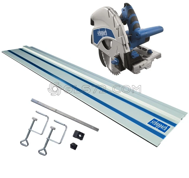 Scie Plongeante Holzmann TAS89M 230V Avec Rail, 3 Lames Et Accessoires - Neuve