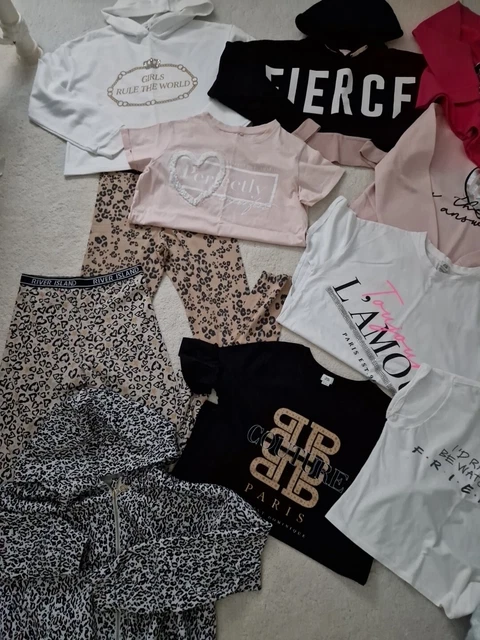 Pacchetto misto per ragazze River Island età 11-12 condizioni eccellenti