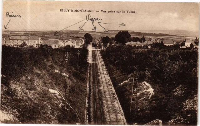 CPA RILLY-la-MONTAGNE - Tunnel View (245481)