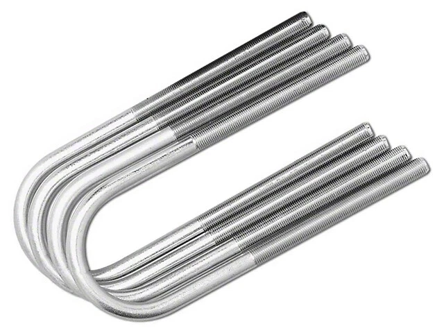 Rubicon Express RE1220 U-Bolt Kit 2.75 in. X 9 in. Incl. 4 U-Bolts/Nuts