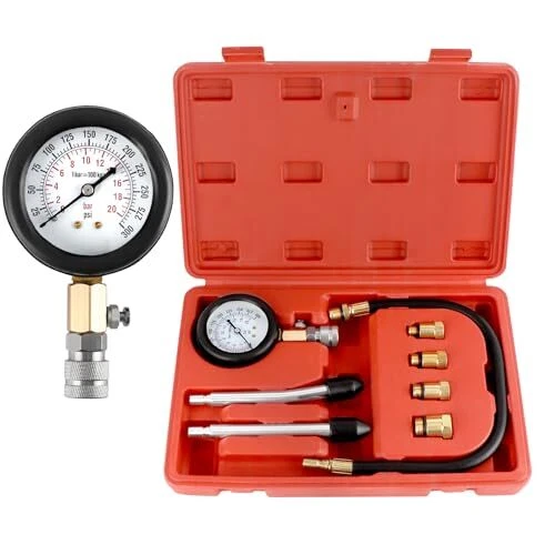 Ozonlife Testeur de Compression pour Moteur Essence Cylindre Compressiomètre ...