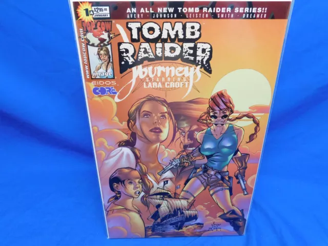 Tomb Raider Journeys #1 Cover A (2001) Image Top Cow 1st Print Lara Croft VF/NM
