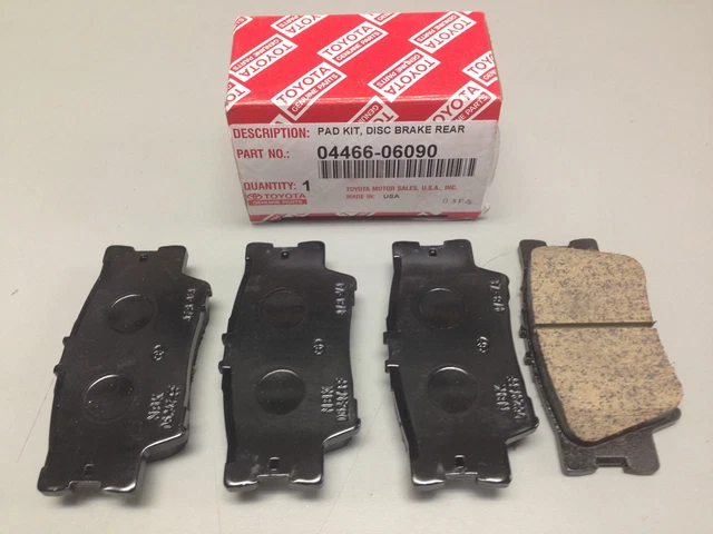 Genuine Toyota Rear Brake Pads – For Avalon/HV Camry RAV4/EV & Lexus ES – OEM 04466-AZ307