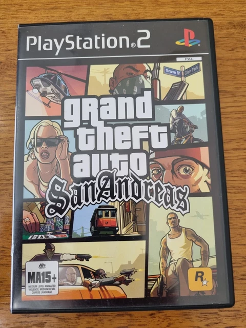 Notice/guide PS2 Pour GTA San Andreas - Version PAL, Très Bon état, Origine France