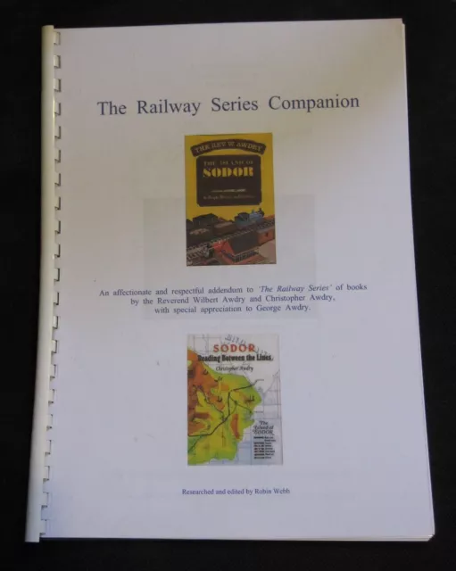 ‘The Railway Series Companion’ to all the Awdry books (Thomas the Tank Engine)
