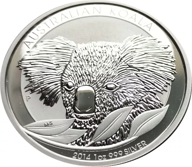 1 dollar koala 2014 Australie 1 once Argent Australia 1 oz Silver BE PROOF UNC