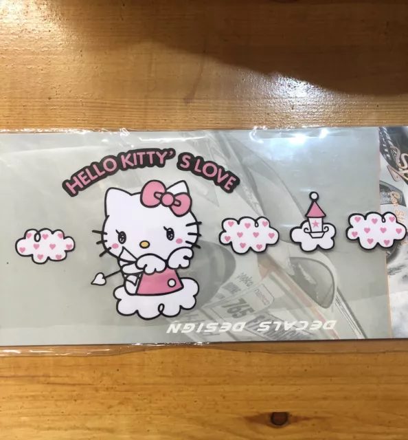 Hello Kitty Love Pink car Window Decal Sticker