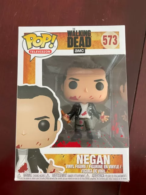 Funko Pop! Negan Jeffrey Dean Morgan Clean Shave The Walking Dead TWD 