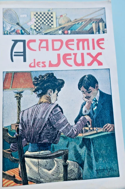 ACADÉMIE DES JEUX, contenant le piquet, l'impériale, la triomphe, l'Ecarté..1812 EUR 33,00 - FR