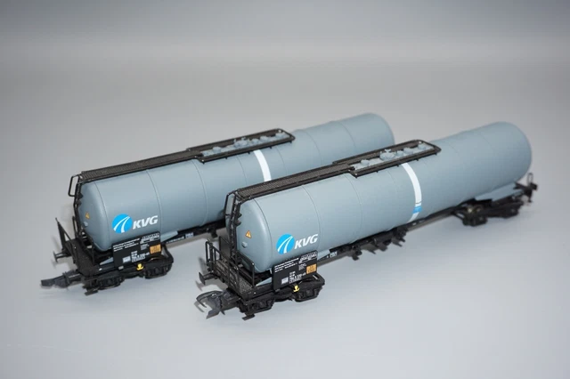 Piko 54292 H0 Wagon À Cisternes KVG SHELL En Très Bon État