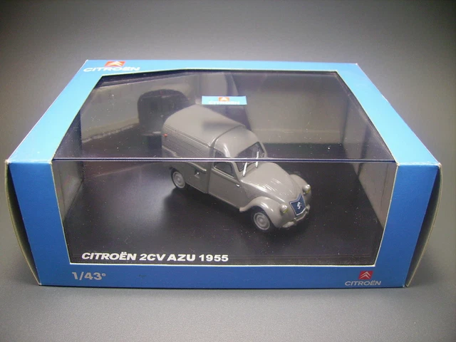 Miniature Norev 1/43 - Citroën 2CV AZU Camping Gaz 1955, Occasion Boîte
