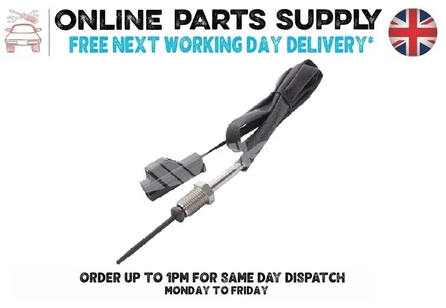 EXHAUST GAS TEMPERATURE Sensor for Ford Kuga 2.0TDCI 2010 to 2019 fits ...
