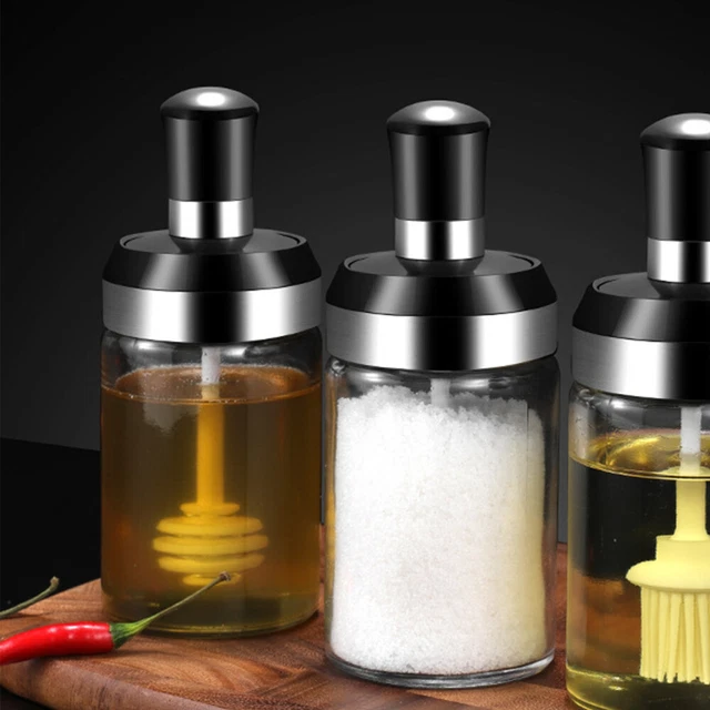 Contenitore per condimento bottiglia miele contenitore un corpo in acciaio inox