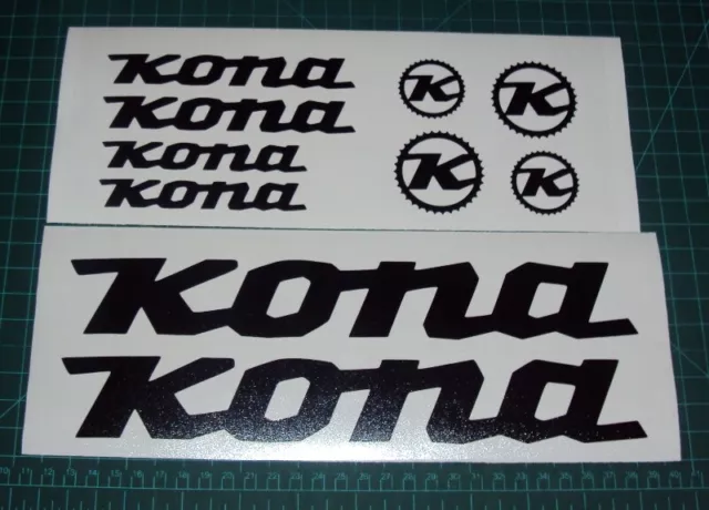 Kona Bike Sticker Decals Set of 10 MTB DH Stab Deluxe Supreme Stinky Operator