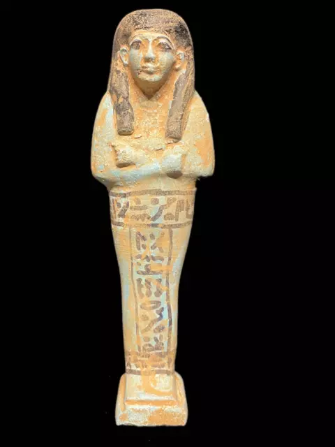 BEAUTIFUL ANCIENT EGYPTIAN  USHABTI SHABTI - 664 - 332bc (18)