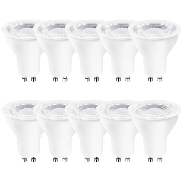 10 x Majestic LED Reflektor 4,2W = 50W GU10 Linse 345lm warmweiß 2700K flood 36°
