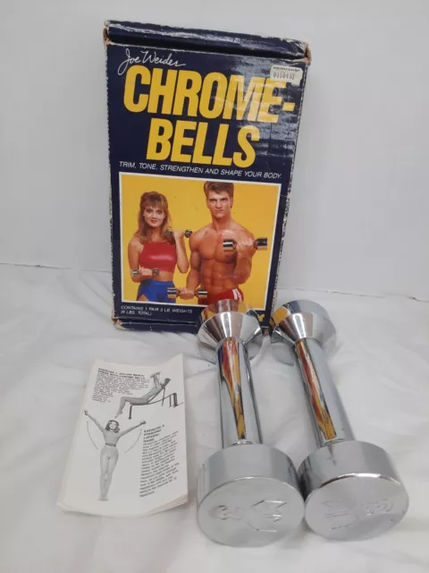 Weider chrome dumbbells best sale