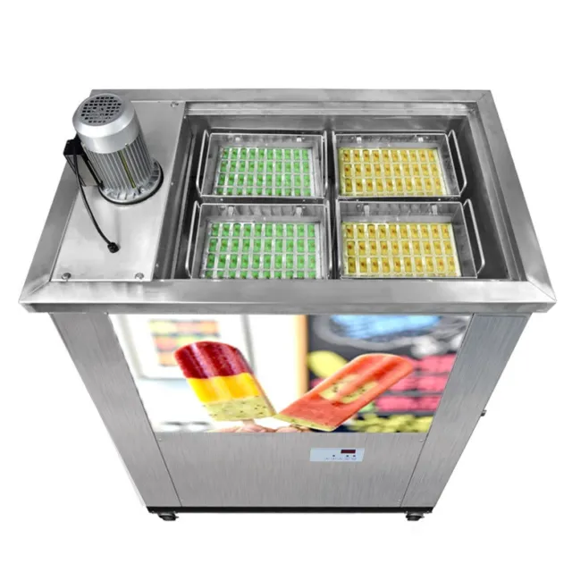 Kolice Commercial 4 Mold Sets ice Cream Popsicle Machine,ice pop maker,ice bars