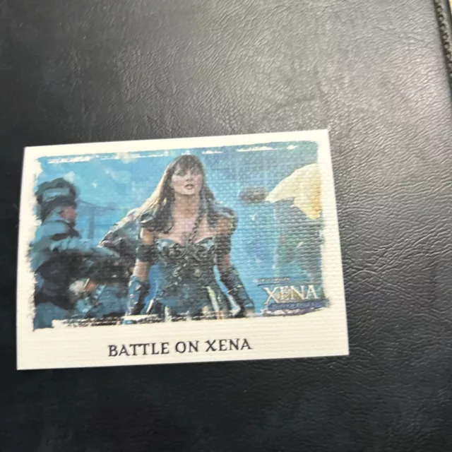 B20 Xena Warrior Princess Art & Images 2004 #56 Lucy Lawless Battle On