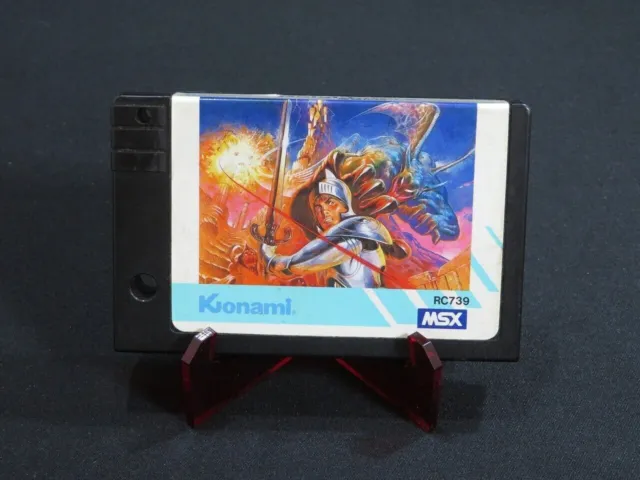 Tested Knightmare Majo Densetsu for MSX Konami Shooter 1986 made in Japan 4