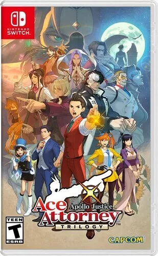 Apollo Justice: Ace Attorney Trilogy for Nintendo Switch [New Video Game]