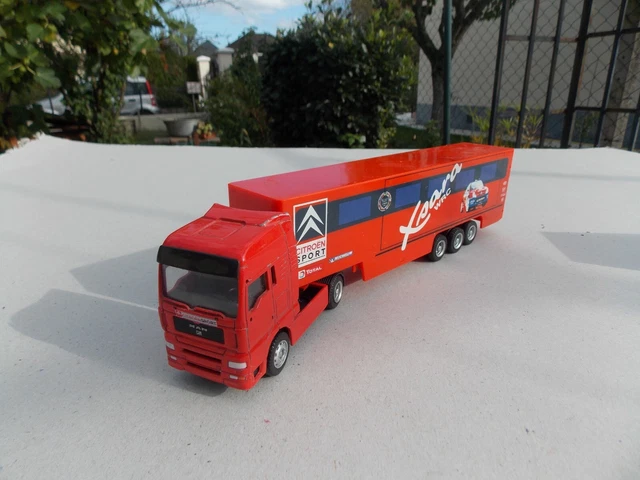 Camion Miniature Majorette Citroën Xsara WRC - Modèle Réduit De Collection, Occasion