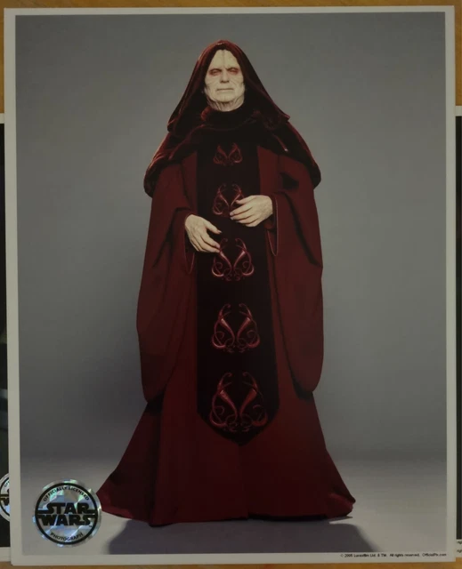 Official Pix Unsigned 8x10 Photo Emperor Palpatone Ian McDiarmid Star Wars OPIX